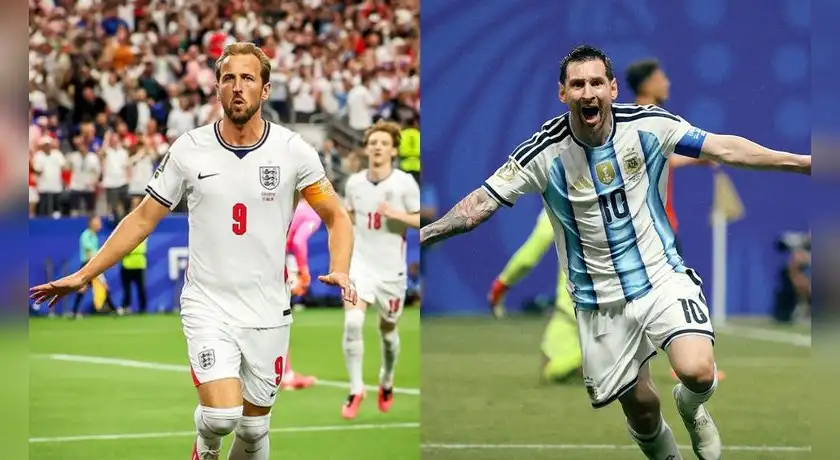 El esperadísimo choque entre Inglaterra y Argentina se disputará el 15 de julio en el Mercedes-Benz Stadium de Georgia.