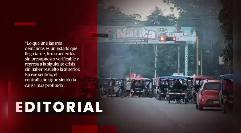 Iquitos vuelve a parar porque el Gobierno no cumplió