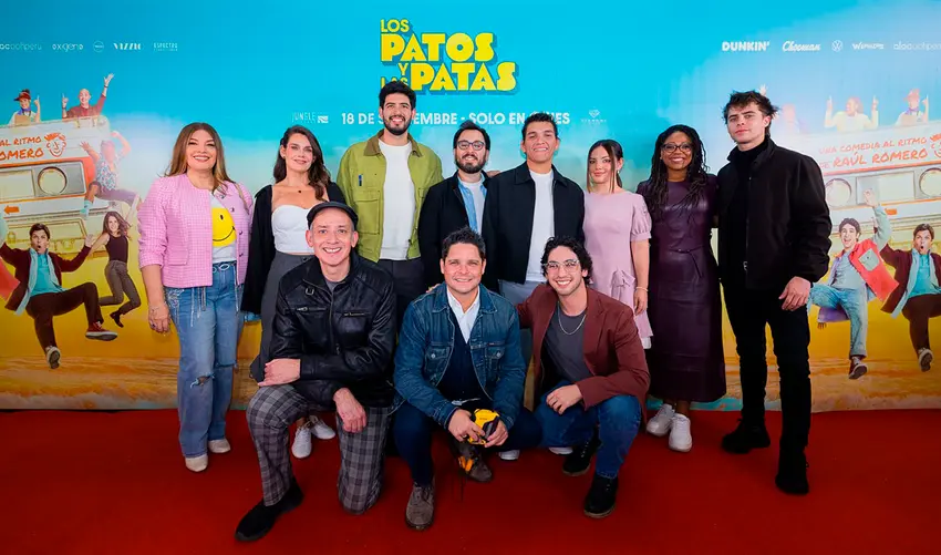 Cartel de Los Patos y Las Patas, película peruana inspirada en Raúl Romero