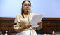 Elizabeth Medina: "No utilicemos los muertos para propaganda del adelanto de elecciones"