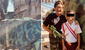 Mujer de 78 años usa atuendo militar para desfilar con su nieto en Pucallpa: “¡Que sean eternas!”