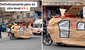 Padres peruanos convierten mototaxi en nave de las Fuerzas Aéreas por desfile de Fiestas Patrias