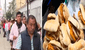 ¡A solo S/1! Forman largas colas para comprar pan con chicharrón en el Rímac
