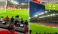Restaurante instala pantalla gigante para que sus clientes vean el fútbol como si estuvieran en el estadio