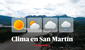 Clima en San Martín, vía Senamhi: temperaturas máximas y mínimas por distritos este 20 de junio