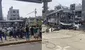 Bus del Corredor Morado choca contra poste en av. Próceres de SJL y deja 8 pasajeros heridos