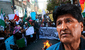 Marcha masiva en Bolivia: seguidores de Evo Morales presionan para inscribir su candidatura presidencial