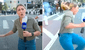 ¡Impactante! Periodista de EEUU es herida por una bala de goma cuando cubría las protestas en contra del ICE en Los Ángeles