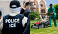 Operativos migratorios en EEUU: 2 jardineros fueron arrestados por ICE mientras cortaban el césped de una casa en California