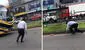 Chofer de bus desata risas al intentar atrapar un cuy en plena pista: "Se cayó la encomienda"