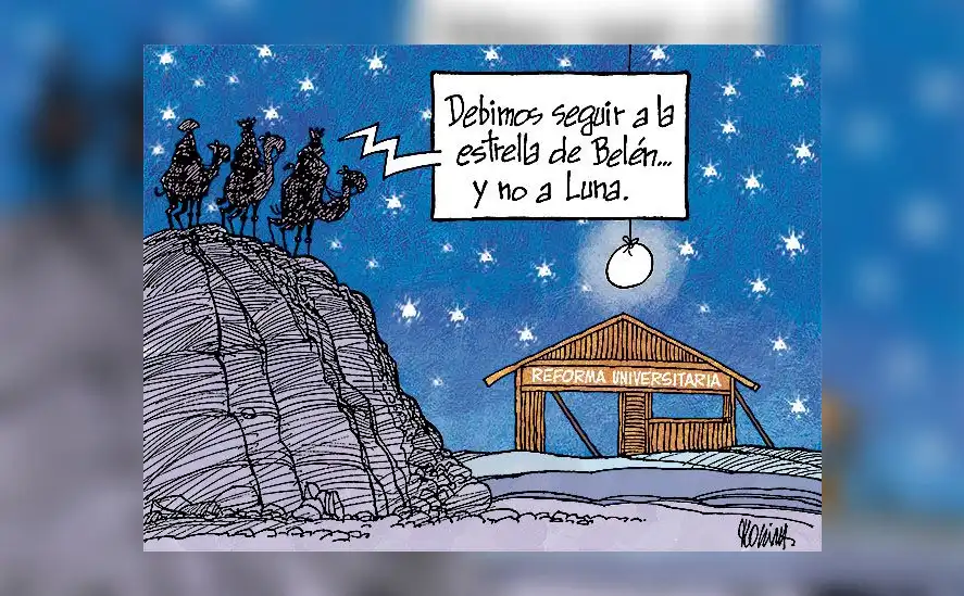 Caricatura de Molina del 12  de diciembre del 2021.