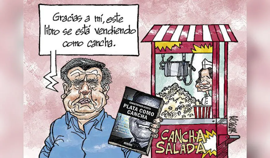 César Acuña consigue sentencia condenatoria contra periodista Christopher Acosta. Foto: Mario Molina