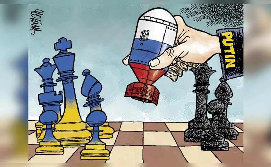 Caricatura de Molina de hoy, domingo 27 de febrero de 2022.