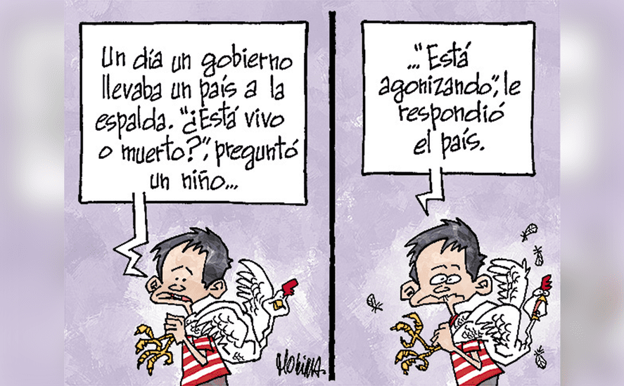 Caricatura de Molina del 17 de abril de 2022.
