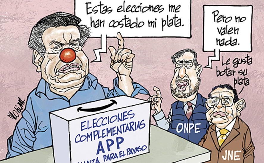 Caricatura de Molina del domingo 5 de junio.