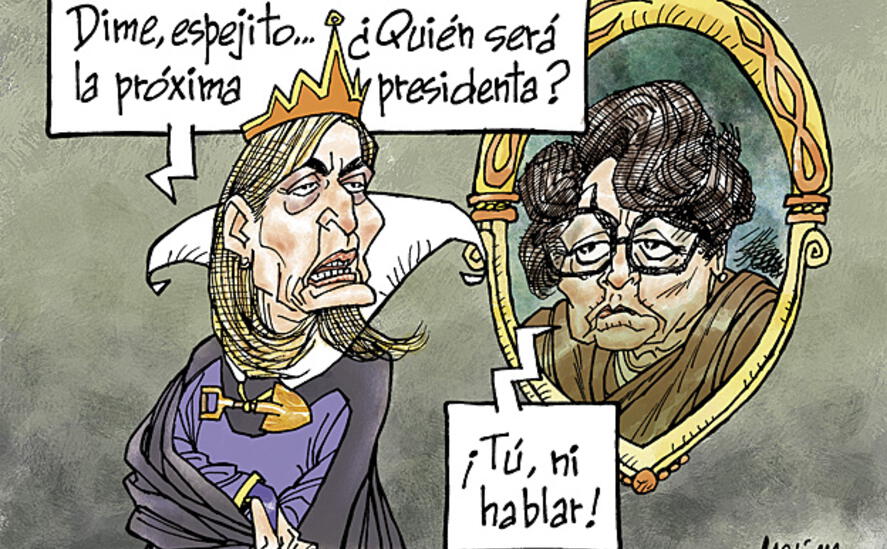 Gladys Echaíz podria ser la proxima presidenta del Congreso.