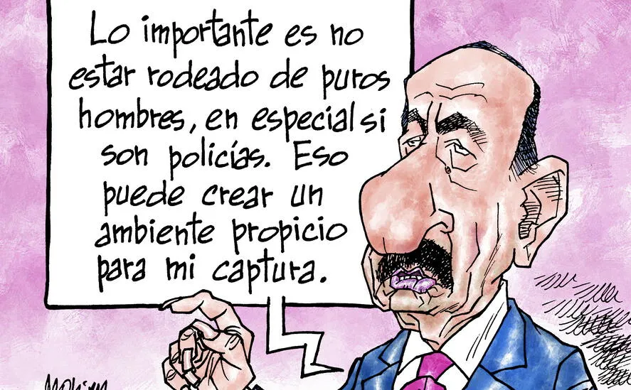 Caricatura de Molina del 14 de agosto del 2022.