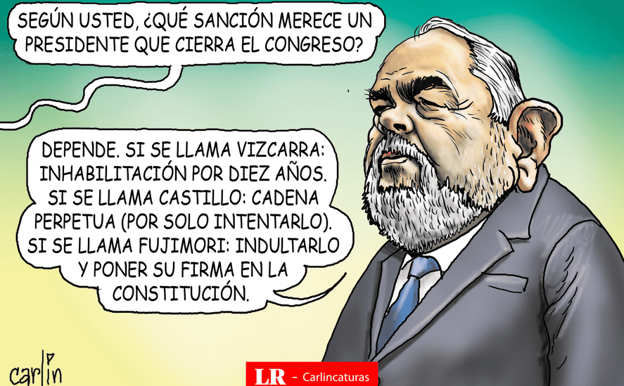 Caricatura política de Carlincatura del 17 de marzo de 2025, Congreso