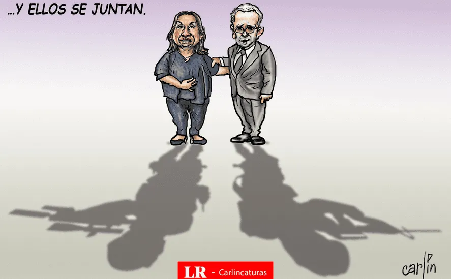 Caricatura política de Carlincatura del 8 de abril de 2025, Dina Boluarte
