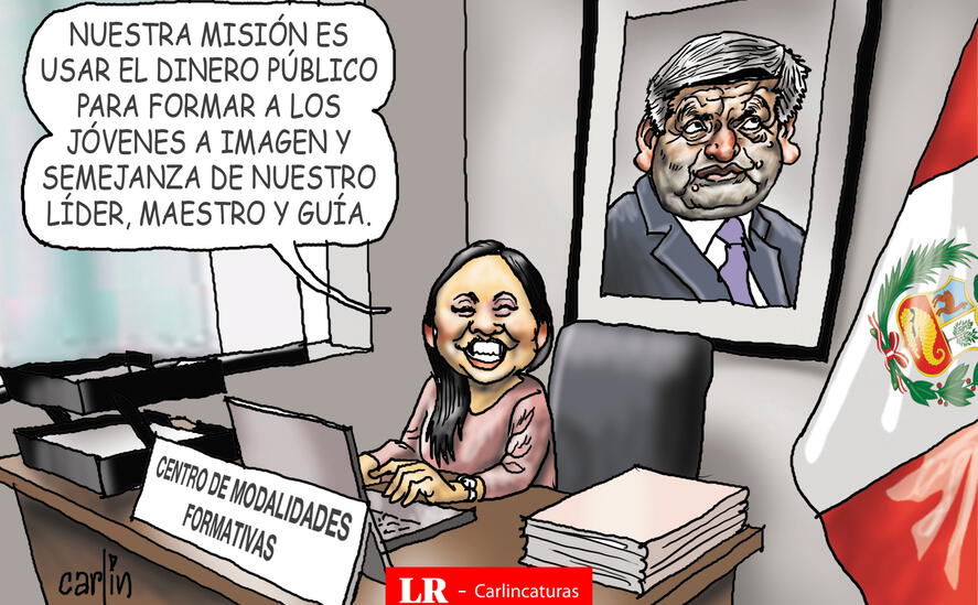 Caricatura política de Carlincatura del 11 de mayo de 2025, César Acuña