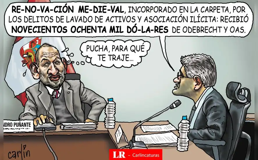 Caricatura política de Carlincatura del 8 de agosto de 2025