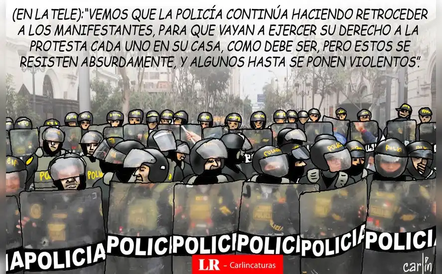 Caricatura política de Carlincatura del 18 de octubre de 2025