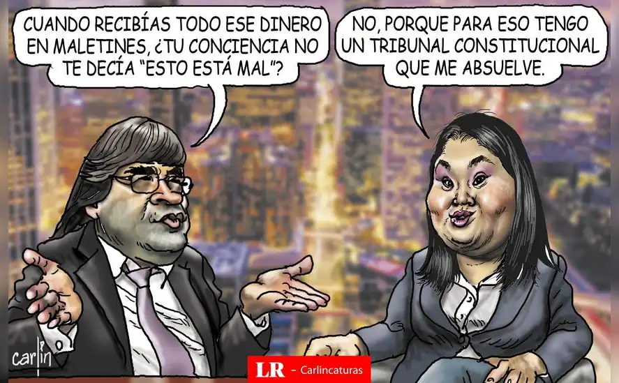 Caricatura política de Carlincatura del 22 de octubre de 2025