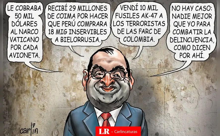 Caricatura política de Carlincatura del 16 de noviembre de 2025