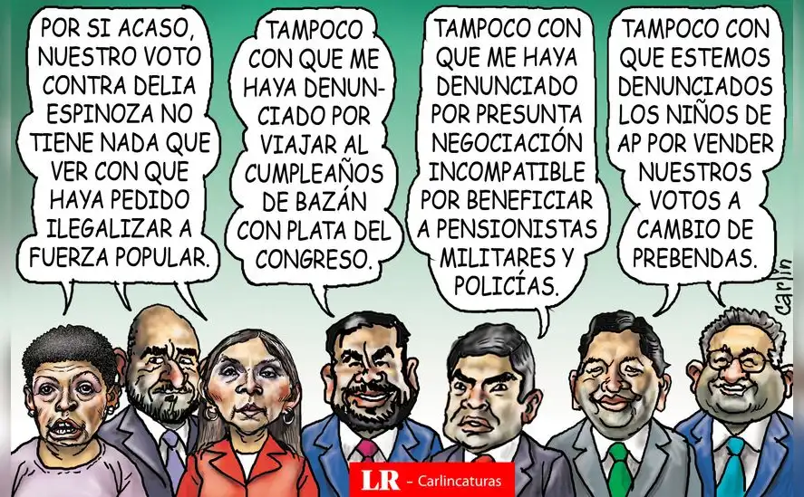 Caricatura política de Carlincatura del 30 de noviembre de 2025