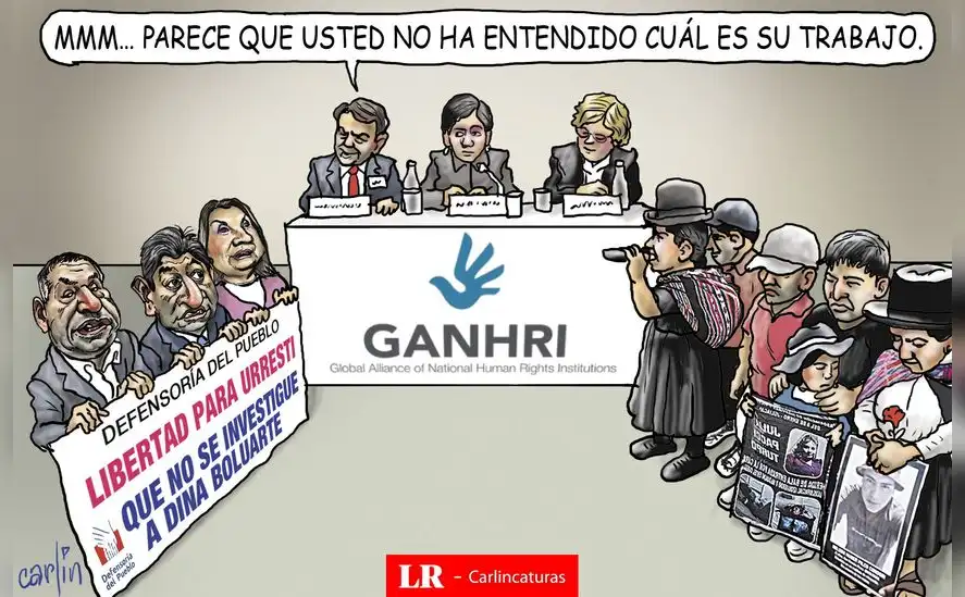 Caricatura política de Carlincatura del 8 de diciembre de 2025