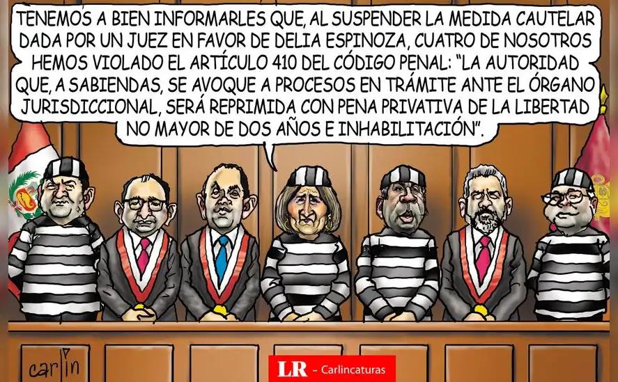 Caricatura política de Carlincatura del 15 de diciembre de 2025