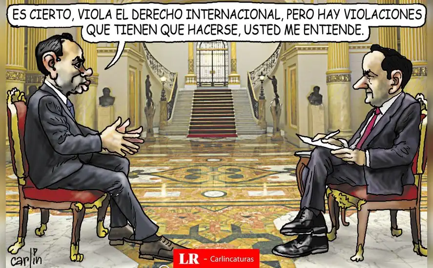 Caricatura política de Carlincatura del 13 de enero de 2026