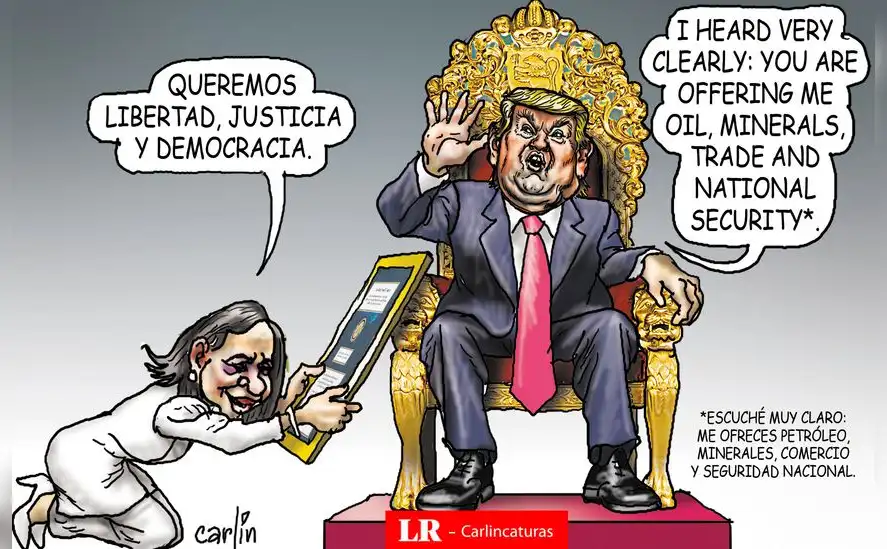 Caricatura política de Carlincatura del 17 de enero de 2026