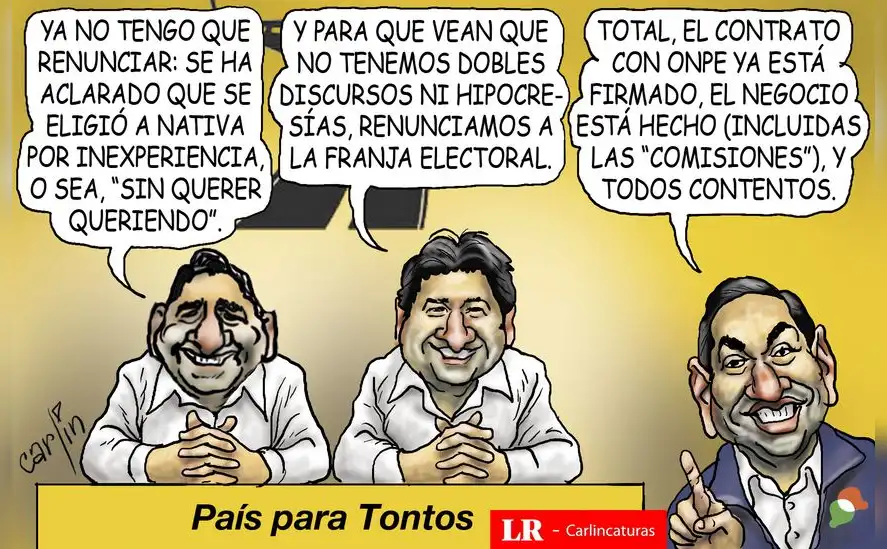 Caricatura política de Carlincatura del 11 de febrero de 2026