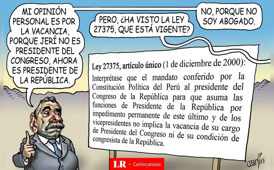 Caricatura política de Carlincatura del 17 de febrero de 2026