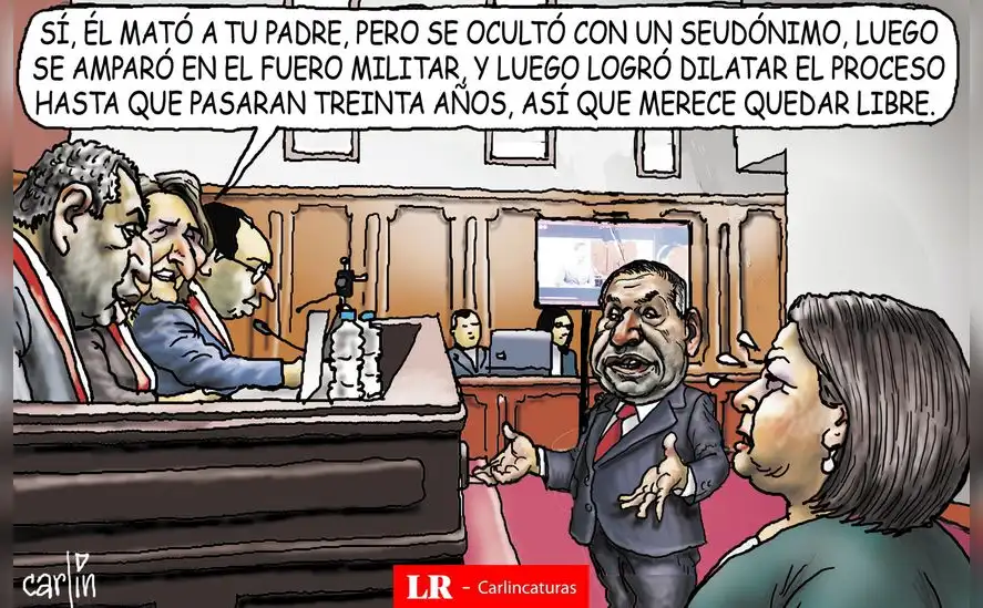 Caricatura política de Carlincatura del 25 de febrero de 2026