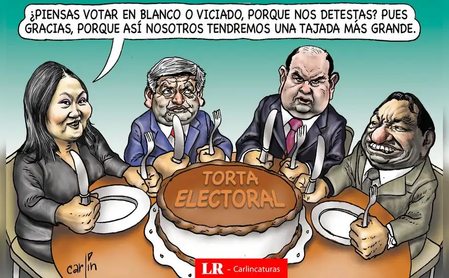Caricatura política de Carlincatura del 22 de marzo de 2026