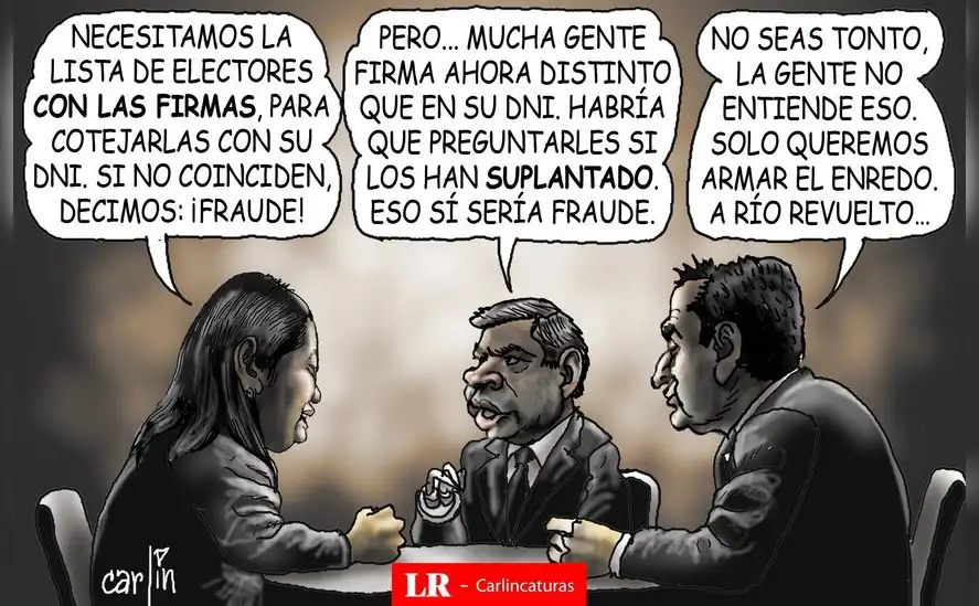 Caricatura política de Carlincatura del 26 de marzo de 2026