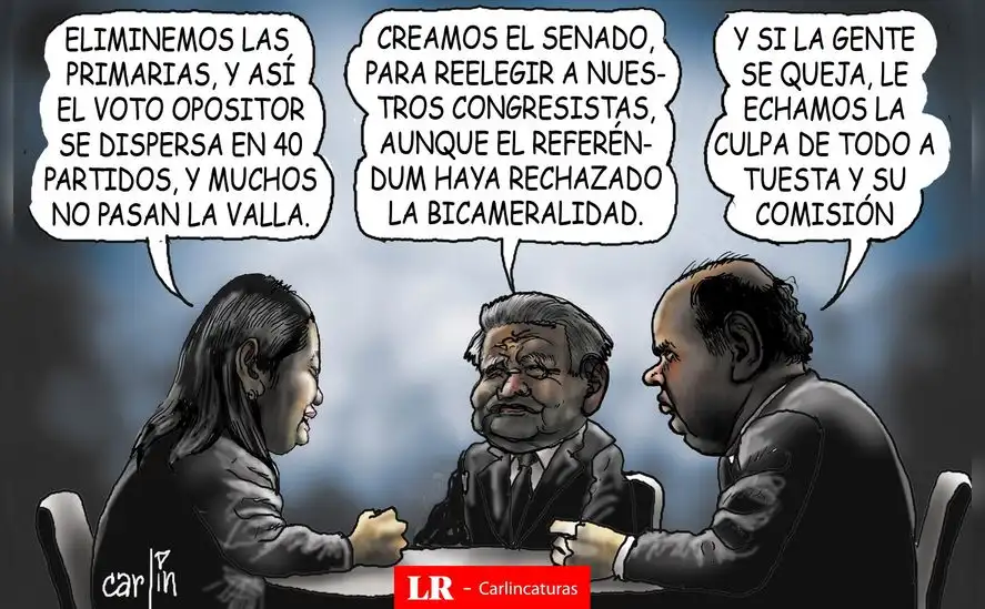 Caricatura política de Carlincatura del 10 de abril de 2026