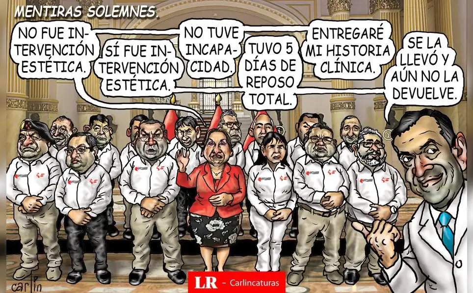 Caricatura política de Carlincatura del 4 de mayo de 2025