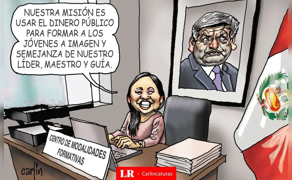 Caricatura política de Carlincatura del 11 de mayo de 2025, César Acuña