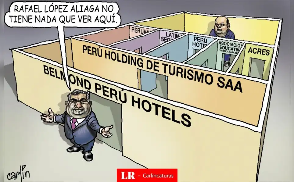 Caricatura política de Carlincatura del 27 de mayo de 2025, Rafael López Aliaga