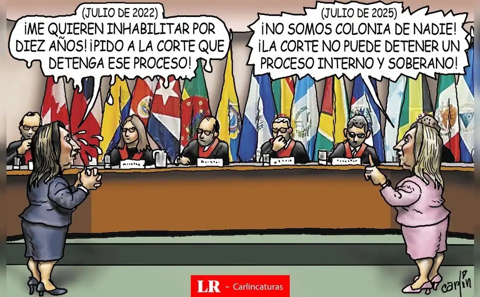Caricatura política de Carlincatura del 5 de agosto de 2025