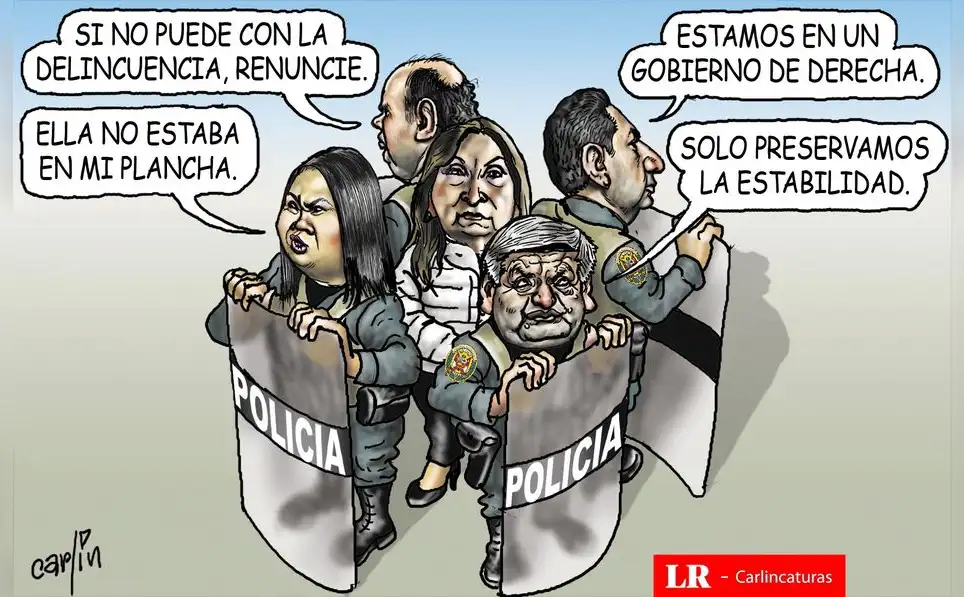 Caricatura política de Carlincatura del 8 de octubre de 2025