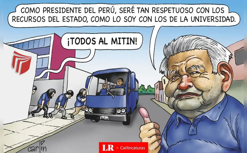 Caricatura política de Carlincatura del 24 de marzo de 2026