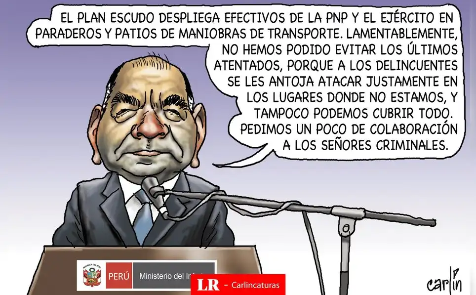 Carlincatura del jueves 13 de agosto de 2026