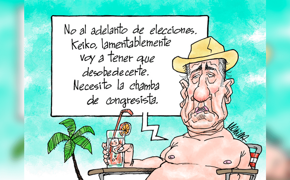 Caricatura de Molina del 20 de noviembre de 2022. Foto: Molina