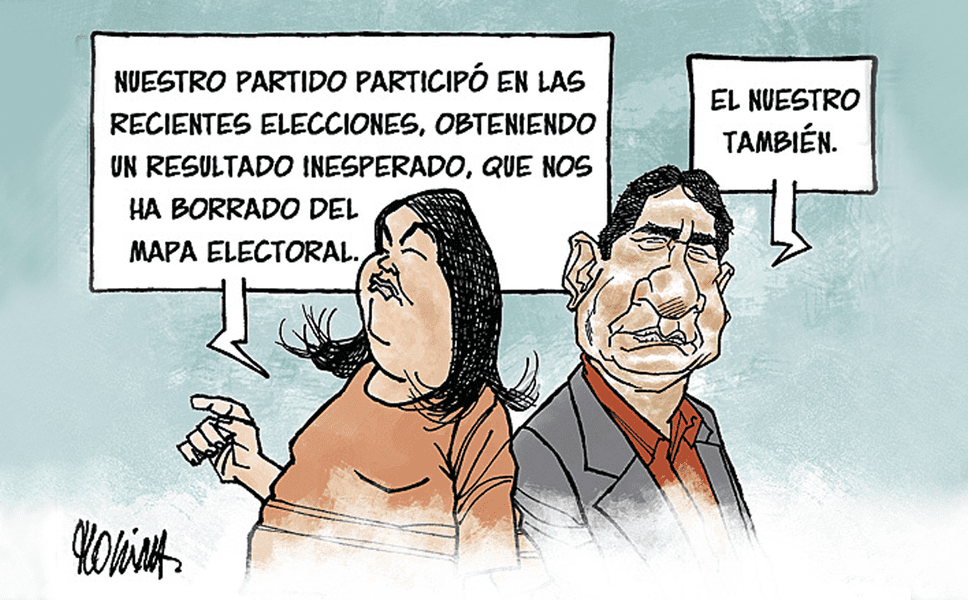 Caricatura de Molina del 9 de octubre del 2022. Foto: La República.