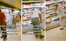 ADULTO MAYOR trabaja en supermercado de PERÚ y usuarios aplauden oportunidad