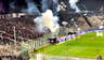 Suspenden el Universitario vs. Colo-Colo: hinchas del Cacique lanzaron fuegos artificiales a los aficionados cremas